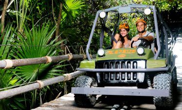 carros anfibios y todo terreno en el parque xplor todo incluido
