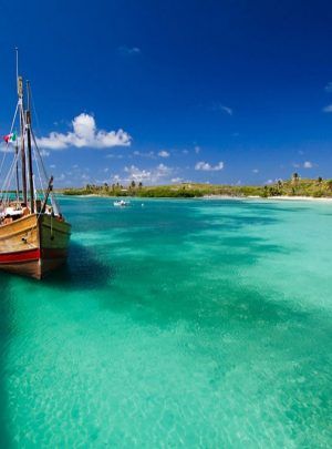 embarcadero en tour a Isla Contoy