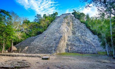 centro arqueológico de Cobá en México