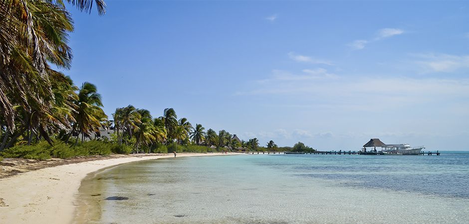 playa hermosa de Isla Contoy