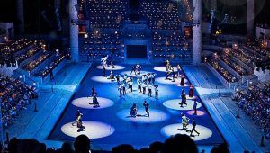 show nocturno xcaret México espectacular