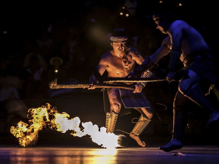 show nocturno en xcaret