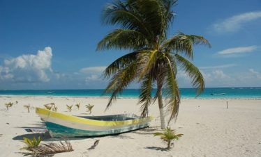 playa pescadores de Tulum