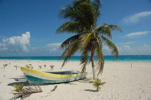 playa pescadores de Tulum
