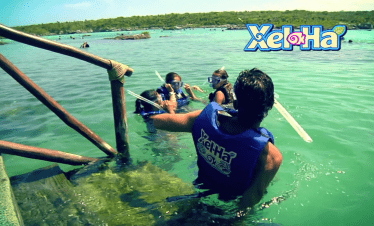 xel ha es el acuario natural mas grande