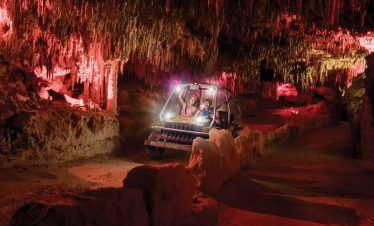 parque xplor de noche