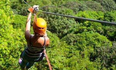 tour de tirolesas en Riviera Maya