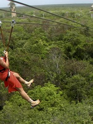 zip lines in xplor park