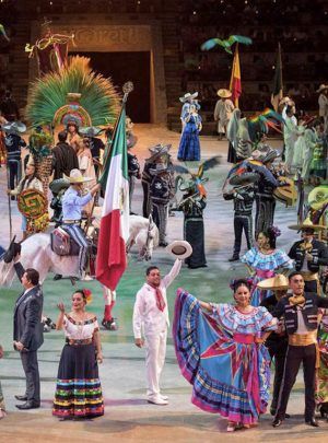 xcaret show nocturno desde Cancún