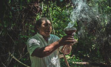 Cobá villa maya ceremonia